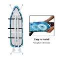 thumbnail image 4 of HELLHERO Circles Print Ironing Board Cover and Pad Standard Size 15x54 inch Thick Padding Elastic Edge Resist Scorching and Staining Heavy Duty Padded Iron Covers, 4 of 5