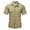 Khaki, variant on Afdoent Men's Shirts Male Outdoor Shirt Loose Fit Breathable Hiking Shirt With Pockets Summer Short Sleeve Casual Mountaineering Top Vacation Summer Beach Shirts