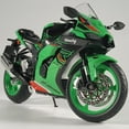 thumbnail image 2 of 1:9 Kawasaki Ninja ZX-10R High Performance Superbike Alloy Metal Diecast Model Motorcycle Sound & Light High Simulation Collect Grey Gift Box, 2 of 6
