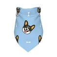 thumbnail image 3 of Bingfone Corgi Dog-Washable Dog Scarf Triangle Adjustable Puppy Bandana Bib Handkerchief For Medium Large Dog Cat, 3 of 9