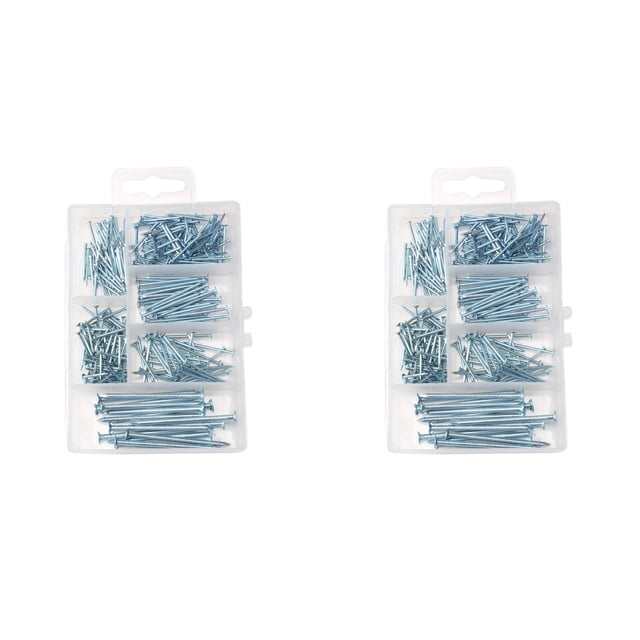 YWIYIUD 560PCS Practical Hardware Nails for Framing Woodworking and Construction Durable and Portable Wall Nails 3.74x4.72 Inch Suitable for Hanging Pictures Decoration DIY Projects