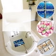 thumbnail image 3 of Greenadscape 6Ud Calcomanías Antideslizantes Para Bañeras Moradas En PVC Con 3D Decorativo, 3 of 5