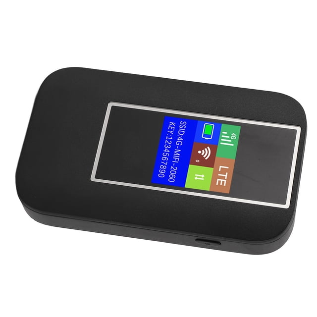 Enrutador Wifi Portátil, Dispositivo Estable Con 6 Horas De Tiempo De Trabajo 50 Horas Tiempo De Espera Frecuencia De Red Inalámbrica 2.4G 4G 150Mbps