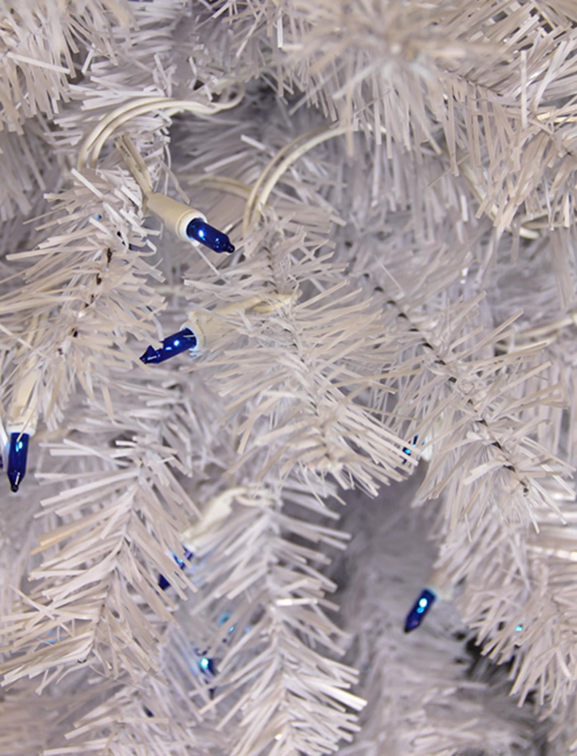 white artificial christmas tree with blue lights white artificial christmas tree with blue lights