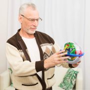 Playkidz Brainymaze Challanger, 3D Maze Game with Over 200 Obstacles, Great Puzzle to Test Stabilizing Skills.