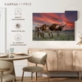 thumbnail image 5 of Elephant Stock Three Texas Longhorns Wall Art - Horizontal Canvas Wall Art - Bedroom Wall Decor - Animal Canvas - Gray And Brown Decor - 45" x 30", 5 of 8