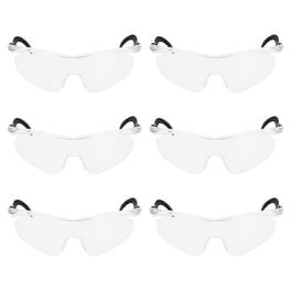 10-Pair Pack Gateway Starlite Safety Glasses - Red/Blue Mirror, Z87, Frameless