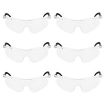 MLINS 6 Pcs Children'S Safety Glasses Comfortable Safety Glasses Protective Eyewear For Kids Toddler Safety Eyewear Clear Construction Safety Glasses