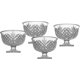 thumbnail image 2 of Leaded-Crystal Serving Bowls 4-Piece Set, All-Purpose Size, Ice Cream Dessert Bowls, Clear Crystal Glass, 2 of 2