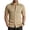 Khaki, variant on SOOMLON Short Sleeve Dress Shirts for Men Big and Tall Collar Button down Shirts Jacquard Dress Shirt Casual Weekend Wear