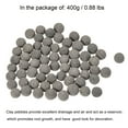 thumbnail image 3 of Uxcell 5-6mm 0.88 Lbs Clay Pebbles Gray Gardening Potted Balls for Hydroponic Growing, 3 of 5