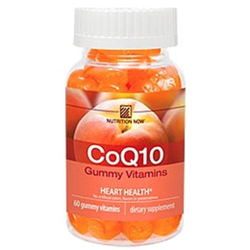 Nutrition Now Chewable Coq10 Gummy Vitamin For Adult 60 Ea Walmart