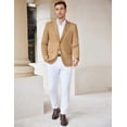 thumbnail image 5 of COOFANDY Men's Knit Blazer Business Dress Suit Jacket Slim Fit Stretch Sport Coat, 5 of 7