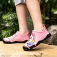 thumbnail image 4 of Swim Shoes for Kids Boy's Girl's Kids Water Shoes Barefoot Swim Quick Drying Lightweight Sport Swim Shoes Navy 5-6Y, 4 of 5