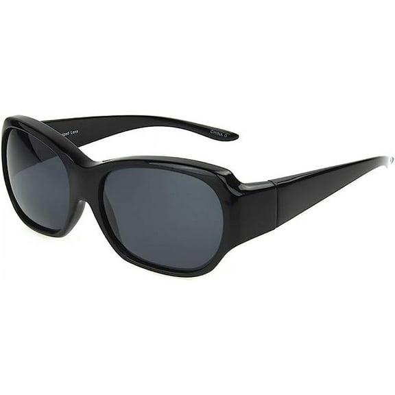 Solar Shield Fits Over FO-038 Medium/Large Black Jasmine polarized