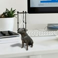 thumbnail image 4 of BKER Handmade Resin Dog Figurine Desktop Ornament Decorative Sculpture For Home Indoor Outdoor, 4 of 4