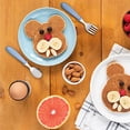 thumbnail image 5 of Nvzi 6Pcs Children Flatware, Toddler Spoons & Forks for Kids, Stainless Steel Kids Flatware, Baby Safe Utensils with Travel Carrying, Ideal for Home Restaurants & Preschools Pink Green Blue K-M050, 5 of 5