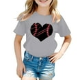 thumbnail image 4 of FDDMis Crop Top Graphic Tee Shirt Girls Tank Tops Size 10-12 Boys 14-16 Clothes Funny Kid Shirts Girls Shirts Size 5 Bow Shirt Red Polo Shirt Tshirt Girls Boys White Shirts 14-16 Boys Black, 4 of 5