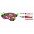 thumbnail image 2 of EBC Brakes Greenstuff 6000 Series Heavy Duty 4x4/SUV/Light Truck Brake Pad Set Fits select: 1997-2002,2004-2005 JEEP WRANGLER / TJ, 2 of 2