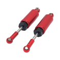 thumbnail image 1 of Ounissouiy Amortiguador trasero delantero de Metal, 2 uds., para 1/12 Wltoys 12428 12423 FY-03, delantero de Metal duradero Kits de construcción modelo Amortiguadores delanteros rojos, 1 of 6