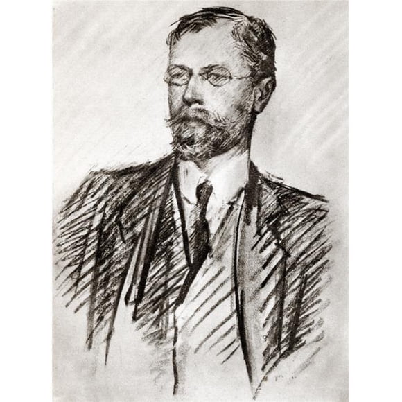 Design Pics  Axel Martin Fredrik Munthe 1857 To 1949 Swedish Physician & Psychiatrist Frontspiece After A Pastel by Countess Feo Gleichen From The Book The Story of San Michele by Axel Munthe