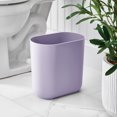 thumbnail image 6 of iDesign Small Slim Plastic Bathroom Trash Can, Garbage Can for Bedroom, Office, Desk, Dorm, Purple, 6 of 6
