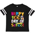 thumbnail image 3 of Inktastic Happy 100th Days of School Boys or Girls Toddler T-Shirt, 3 of 5