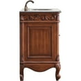 thumbnail image 5 of Elegant Decor Oakland 48" Single Marble Top Bathroom Vanity in Teak, 5 of 18