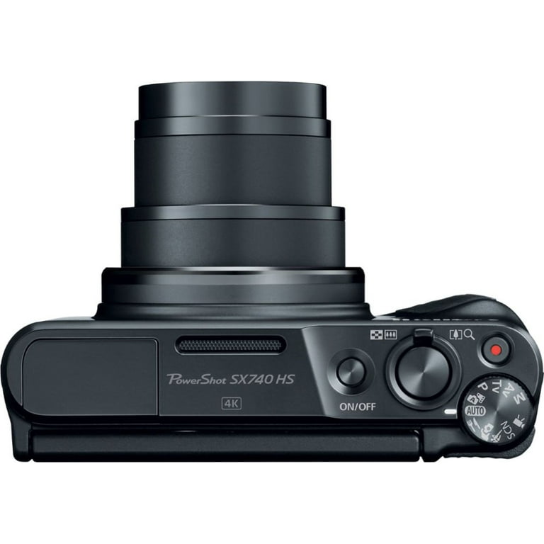 Canon PowerShot SX740 HS 20.3 Megapixel Compact Camera Black