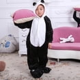 thumbnail image 1 of Pijamas de animales Kugurumi para niños, mono de punto azul, traje de una pieza, camisón, tops de Navidad, 2020, 1 of 2