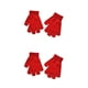 thumbnail image 4 of Guardurnaity 1 par de guantes para niños, accesorio de ropa de estilo Simple, cubiertas para calentar las manos al aire libre, guante tejido para Rojo brillante 2piezas, 4 of 6