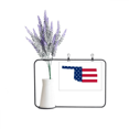 thumbnail image 1 of Oklahoma Artificial Lavender Flower Vase Bottle Card, 1 of 2