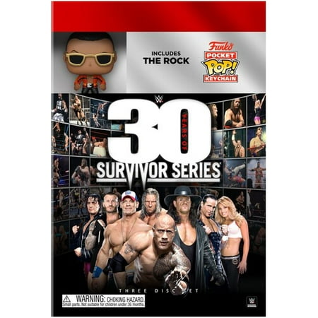 WWE: 30 Years of Survivor Series/The Rock Mini Funko