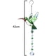 thumbnail image 2 of Colgante de cristal con atrapasueños de colibrí, decoraciones colgantes para interiores y exteriores, regalo de jardín, 2 of 5