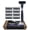 1 Handle + 9 Cartridges, variant on DORCO Pace Classic Seven Blade Razor with 9 Replacement Heads