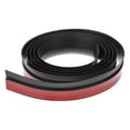 thumbnail image 5 of WHAMVOX Black PVC Floor Transition Strip Highly Flexible Self Adhesive Carpet Trim for Decoration 0.25 Inch, 5 of 8