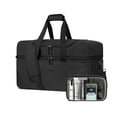 thumbnail image 1 of Bolsa de viaje ETRONIK para hombre y mujer con compartimento para zapatos, 42 L, color negro, 1 of 7