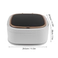 thumbnail image 2 of CNKOO Portable Washing Machine Foldable Washer 10L Mini Spinning Dryer Deep Cleaning For Underclothes Baby Clothes Small Clothes Apartments Dorm Rv Travel Hotel Laundry, 2 of 8