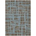 thumbnail image 2 of Addison Rugs Chantille Indoor/Outdoor Contemporary Abstract Chocolate Machine Washable Rectangle Rug, 10' x 14', 2 of 8