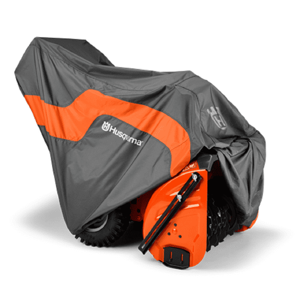 Husqvarna Snow Thrower Blower Protective Heavy Duty Tarp Cover, Gray