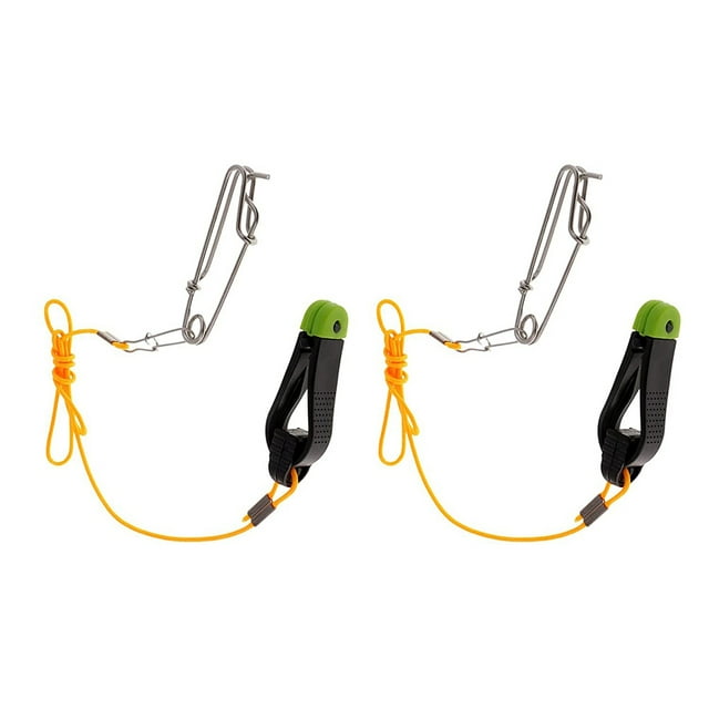 2 Pcs Pince de Démarrage Power Grip Plus Ligne, Clip Empileur de Démarrage 17 Pouces avec Clips à Pression Longline