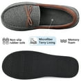thumbnail image 2 of VONMAY Men's Moccasins Slippers Cozy House Shoes Loafer Memory Foam Indoor Outdoor, 2 of 7