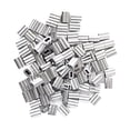 thumbnail image 3 of 120x Aluminum Crimping Loop Sleeve for 2mm Diameter Wire Rope and Cable, 3 of 3