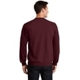 thumbnail image 3 of Port & Company ®  - Core Fleece Crewneck Sweatshirt. Pc78 4Xl Maroon, 3 of 4