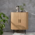 thumbnail image 2 of Unique Furniture Modern 39" Cabinet in Natural Oak, 2 of 10