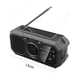 thumbnail image 3 of Radio de emergencia FM/AM Radio multifuncional Alarma SOS para acampar al aire libre Senderismo Ndcxsfigh  Para estrenar, 3 of 9