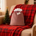 thumbnail image 4 of Velvet Santa Gift Bags Bulk Luxury 40*60cm Gift Sacks with Drawstring Christmas Bags Wrapping for Xmas Toys Candy Gifts (Coffee), 4 of 6