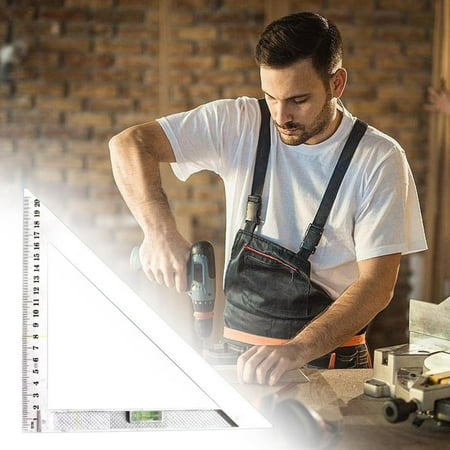

Clearance Sales ! 45 90° Angle Strike Angle 200mm to 300mm Carpenter Angle Angle Angle Aluminum Metric Triangular Ruler Carpenter Angle for Precise Marking and Drawing
