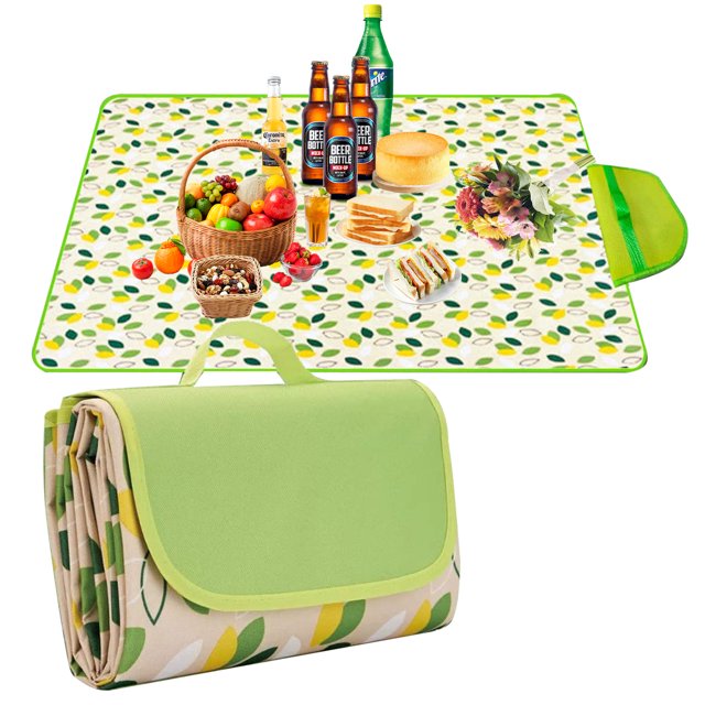 Tapis de Pique-Nique Extérieur Camping Pique-Nique Anti-Humidité Coussin Portable