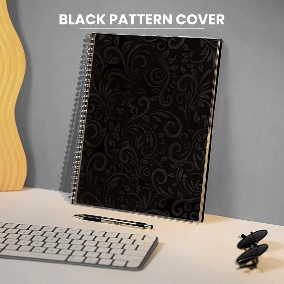 Ensight Weekly & Monthly Planner 2023-2024 - 8.5 X11 - Black
